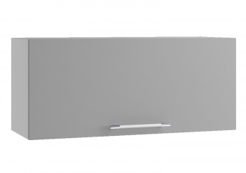 Гарда ПГ 800 шкаф верхний горизонтальный (Белый Эмалит/корпус Серый) в Кошурниково - koshurnikovo.mebel54.com | фото