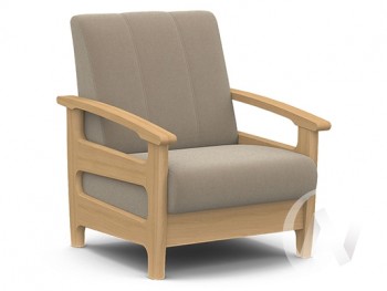 Кресло для отдыха Омега (бук лак/CATANIA LATTE) в Кошурниково - koshurnikovo.mebel54.com | фото