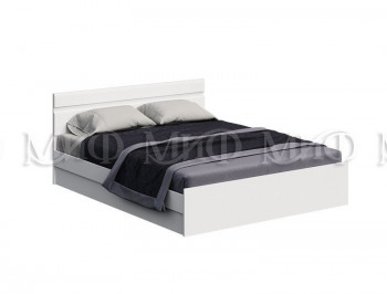 Кровать с подъемным механизмом Нэнси New 1,4м (Белый/белый глянец) в Кошурниково - koshurnikovo.mebel54.com | фото