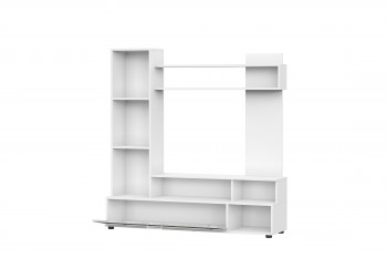 Мебель для гостиной "МГС 9" Белый / Цемент светлый в Кошурниково - koshurnikovo.mebel54.com | фото