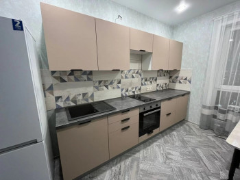 Модульная кухня Норд 2,5 м (Софт какао/Белый) в Кошурниково - koshurnikovo.mebel54.com | фото