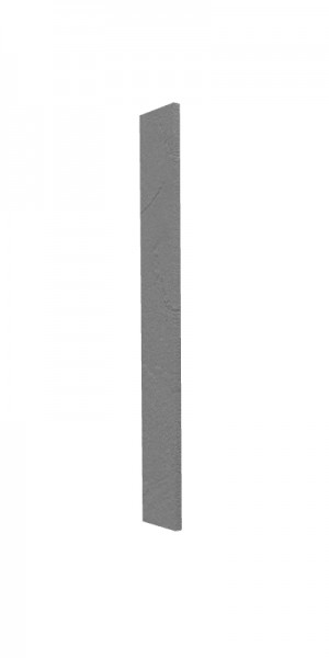Панель торцевая (для шкафа верхнего торцевого высокого) ВПТ 400 Лофт (Штукатурка серая) в Кошурниково - koshurnikovo.mebel54.com | фото