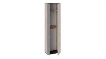 Шкаф для одежды «Нуар» тип 1 Фон серый/Дуб сонома в Кошурниково - koshurnikovo.mebel54.com | фото